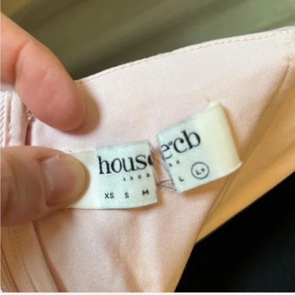 House of CB "Samaria" Ballerina
Pink Twill Corset Midi Dress/Size XL US 10-12 L+ - Picture 7 of 8